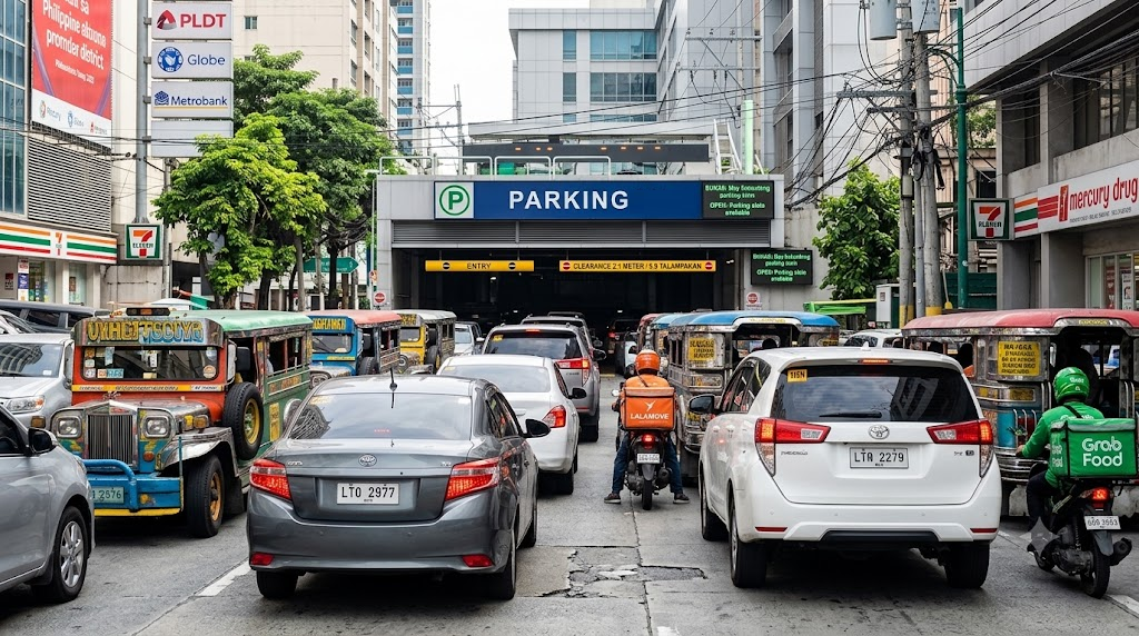 Parking Entrance